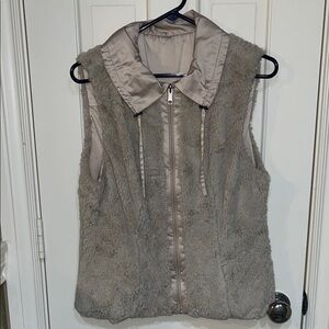 Cabi Brand Reversible Faux Fur Vest